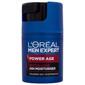 Men Expert Power Age 24H Moisturiser - Revitalizační a hydratační pleťový krém